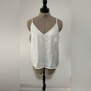 White Camisole Top Polyester